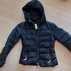 Authentic Moncler puffer jacket size 1 with hood